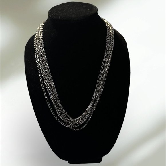 5/$20 Layered Chain Necklace - Picture 1 of 3